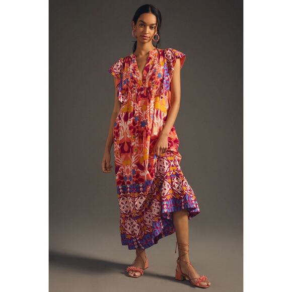 Anthropologie Maeve Cassandra Maxi Dress - Picture 1 of 8